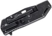 Couteau Kershaw Lifter Framelock A/O Lame Tanto Acier 3Cr13 Manche Acier Blackwash KS1302BW - Free SHipping