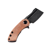 KT3030A5 Couteau Kansept Korvid Brown Micarta Lame 154CM - Livraison Gratuite