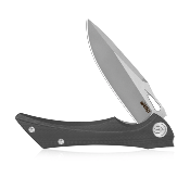 KUB245A Couteau Kubey Raven OD Black Lame AUS-10 IKBS Linerlock Clip - Livraison Gratuite