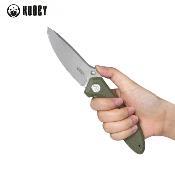 KUB314E Couteau Kubey Ruckus OD Green Lame Acier AUS-10 IKBS  - Livraison Gratuite