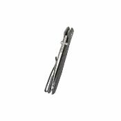 KUB474C Kubey Whammy Lame Acier 14C28N Satin Manche Titane Flamed Framelock - Livraison Gratuite