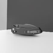 MGR820ADG Couteau Miguron Norsa | Lame Drop Point Acier D2 Manche Aluminium Gris | Crossbar Lock - Livraison Gratuite