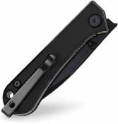 NUKS131008 Couteau NUKNIVES Kumpanter Lame Acier D2 Manche G10 noir Liner Lock Ball Bearing - Livraison Gratuite