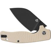 QS163B2 Couteau QSP Chefmaster Ivory Lame Acier Sandvik 14C28N - Livraison Gratuite