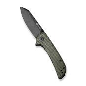 S220141 SENCUT Fritch Green Micarta Lame Acier 9Cr18MoV IKBS - Livraison Gratuite