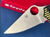 SC223GBKYLMCP Couteau Spyderco Para 3 Salt | Lame Clip Point Acier CPM MagnaCut Satin | Manche Yellow/Black G10 Compression Lock - Livraison Gratuite