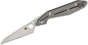 SC270TIP Couteau Spyderco NAND Titanium Lame Acier Bohler M398 Made Italy - Livraison Gratuite