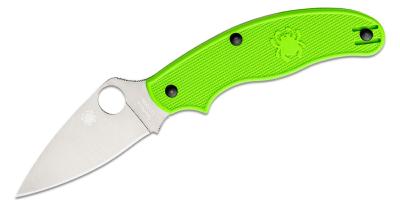 SC94PGR Couteau Spyderco UK Penknife Salt Green Lame Acier LC200N Slipjoint Made USA - Livraison Gratuite