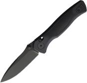 SFBL15BKBK — Couteau Spartan Blades Eleos Lame Acier 154CM Drop Point Noire Manche GFN Noir Crossbar Lock - Livraison Gratuite
