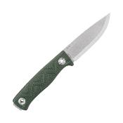 SRM702TMP Couteau SRM Bushcut 702TMP Drop-Point Acier Sandvik 14C28N Manche Micarta Vert Housse Kydex – Livraison Gratuite