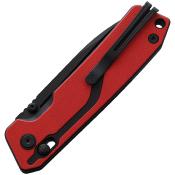 SRM7228LGV Couteau SRM Knives 7228L Red Ambi Lock Lame 10Cr15CoMov  - Livraison Gratuite