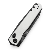 T1105V2 Couteau Tenable Beaver Cross Bar Lock Lame Nitro-V Manche Black/White - Livraison Gratuite