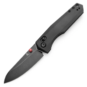 T1105V5 Couteau Tenable Beaver Cross Bar Lock Lame Nitro-V Manche Black - Livraison Gratuite