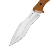 TFFIX120BN Couteau Tac Force Lame Fixed Blade Acier 3Cr13MoV Manche Brown G10 Etui Nylon - Livraison Gratuite