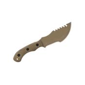 TPTBT04TAN Couteau Fixe TOPS Mini Tom Brown Tracker Lame Acier 1095 Manche Micarta Sable Étui Kydex Made In USA - Livraison Gratuite