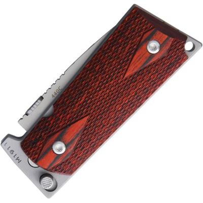 UECLR Couteau Ultimate Equipment M1911 Compact Hammerhead Drop Point Acier 440C Manche Bois de Rose Canada - Livraison Gratuite