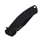VNI33FPBBK Couteau V Nives Black Rambo Shorty Clip Point Lame Acier 420HC -  Livraison Gratuite