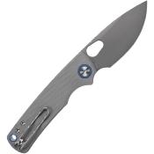 VOSA2607 VOSTEED Porcupine Couteau Lame Acier 14C28N Manche G10 Gray Top Liner Lock - Livraison Gratuite