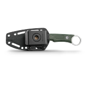 VOSD0302 Couteau Vosteed Fullback Green Lame Drop Point Acier Nitro-V Manche Micarta  Housse Kydex - Livraison Gratuite