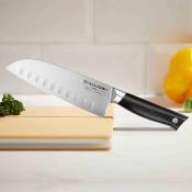 VOSSLSA4170 Couteau de cuisine Vosteed Stallion Santoku 7" | Lame Acier DIN 1.4116 Manche G10 - Livraison Gratuite