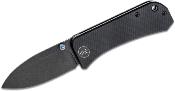 WE2004B Couteau We Knife Banter Black Lame Spear Point Acier S35VN Pivot Roulements à Billes - Livraison Gratuite