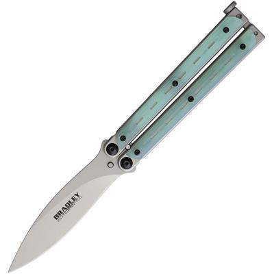 Couteau Papillon Bradley Kimura Natural G10 Lame Acier 154CM USA BCC907 - Livraison Gratuite