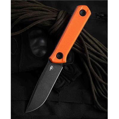 BTKF02C Poignard Bestech Hedron Orange Lame D2 Etui Kydex - Livraison Gratuite