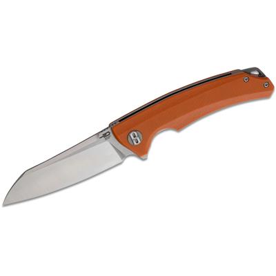 Couteau Bestech Knives Texel Orange Lame Acier D2 BTKG21D1 - Livraison Gratuite