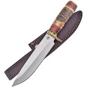 CW639YB Couteau Bowie Frost Cutlery Blazing Sun Acier Inox Etui Cuir - Livraison Gratuite