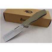 Couteau Gerber Flatiron Cleaver Green G-10 Lame Acier 7Cr17MoV G1495 - Livraison Gratuite
