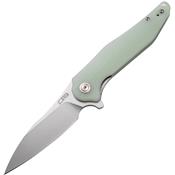 J1911NTG Couteau CJRB Agave Jade Lame Acier D2 Manche G10 - Livraison Gratuite
