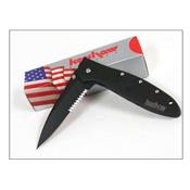 Couteau KERSHAW LEEK BLACK KS1660CKTST SPEED ASSIST USA - LIVRAISON GRATUITE