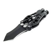 Couteau Mantis Bottleneck Tanto Lame & Manche en Acier 400 Fonction Ouvre Bouteilles MANBK2B - Free SHipping