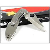 Couteau SPYDERCO DELICA 4 SC11S Tout Acier Japan VG10 - LIVRAISON GRATUITE