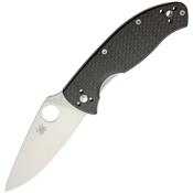 Couteau Spyderco Tenacious Carbon Fiber/G10 Lame Acier 8Cr13MoV Linerlock SC122CFP - Free Shipping