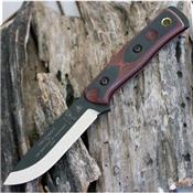 Couteau de Survie Tops B.O.B. Hunter Brothers of Bushcraft Acier 1095 Made In USA Manche G-10 TPBROSRB - Free Shipping