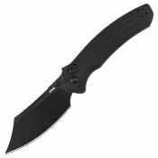 ATZ1882PBBK Artisan Simoon | Couteau Pliant Recoil Lock V2 | Lame Bowie AR-RPM9 PVD Noir | Manche G10 Noir - Livraison Gratuite