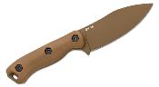 BKR19 Poignard KA-BAR Becker Nessmuk Tan Lame Acier Carbone 1095 Etui Polymer Made USA - Livraison Gratuite