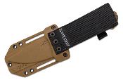 BKR19 Poignard KA-BAR Becker Nessmuk Tan Lame Acier Carbone 1095 Etui Polymer Made USA - Livraison Gratuite