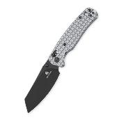 BTKMK06S6 — Couteau Bestech Knives Cicada's Wing B-Lock Lame Acier 10Cr15CoMoV Black PVD Reverse Tanto Manche Inox Polici Motif Frag EDC Livraison Gratuite