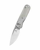 BTKMK21A Couteau Bestechman Sprite | Lame Acier M390 Two-Tone Drop Point | Manche Titane Bead Blasted | B-Lock | Livraison Gratuite