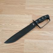 CBR113 Poignard Machette Tactical D Guard Bowie Lame Acier 3Cr13 Etui Nylon - Livraison Gratuite
