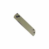 CBTPLRODBDS CobraTec Prowler | Couteau Pliant | Lame Drop Point D2 | Manche G-10 OD Green | Button Lock | Livraison Gratuite