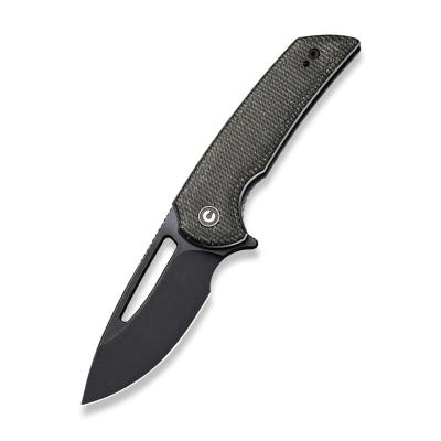 CIVC2010G Couteau Civivi Odium Dark Green Micarta Lame Acier D2 IKBS - Livraison Gratuite