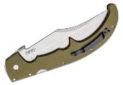 CS62MGCODSW Couteau Cold Steel XL Espada OD Green Stonewashed Lame Acier AUS-10A - Livraison Gratuite