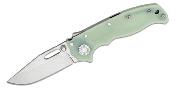 DEM09630 Couteau Demko AD20.5 Shark Lock Jade Lame Acier S35VN IKBS - Livraison Gratuite