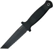DEM09651 Couteau Demko Armiger 4 Tanto Serr Lame Acier 80CrV2 Etui Kydex - Livraison Gratuite