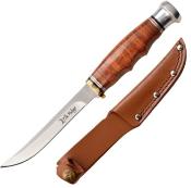 ER20030LBR Couteau de Chasse Elk Ridge Outskirt Skinner Lame Acier 8Cr13MoV Etui Cuir - Livraison Gratuite