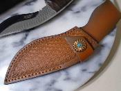 ERFIX126 Elk Ridge - Couteau Kukri Manche Bois Lame Acier Inoxydable Kukri Étui Cuir - Livraison Gratuite