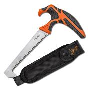 ERTKSAW001 Scie Elk Ridge Trek Saw Lame Carbone SK5 Etui - Livraison Gratuite